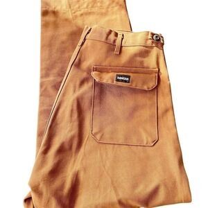 VTG RANGER Workwear Pants Tan Brown Canvas Utility Work Pants Men's Large